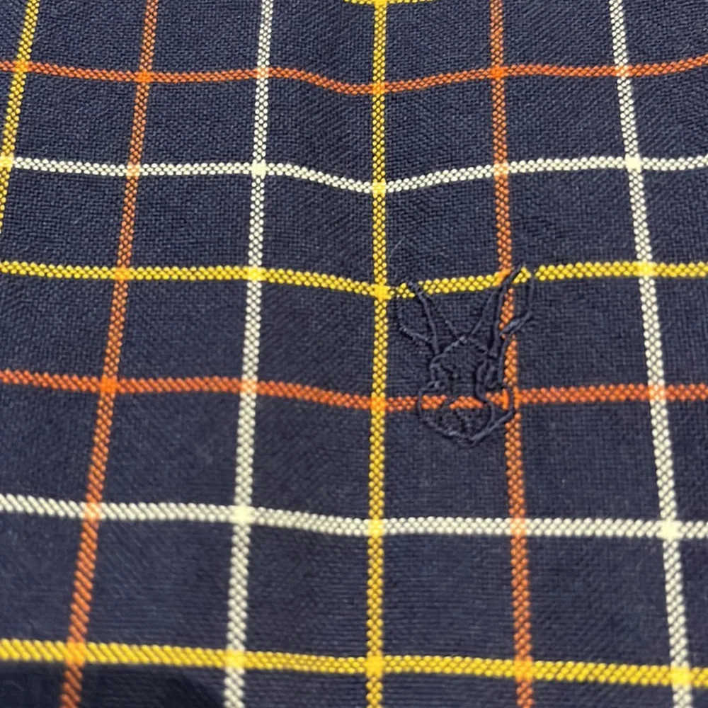 Rare Rabbit long sleeve plaid button down top - Picture 9 of 12
